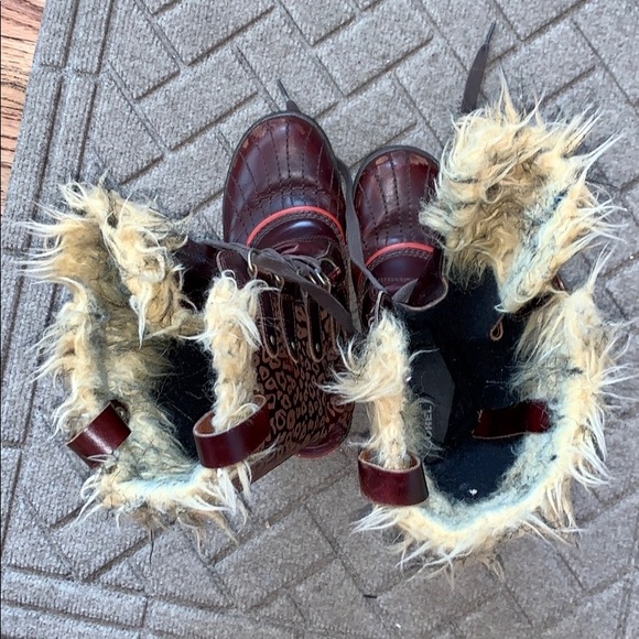 SOLD! Sorel Tall Leopard Joan of Arctic Boots - Picture 5 of 11